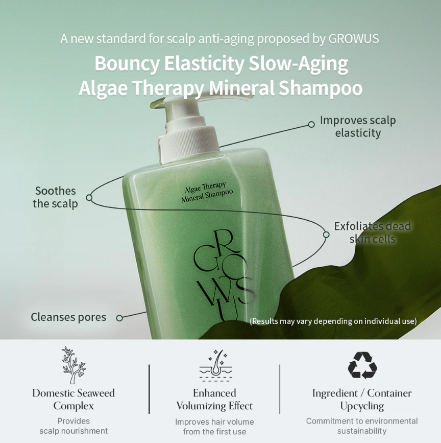 Algae Therapy Mineral Shampoo by GrowUs