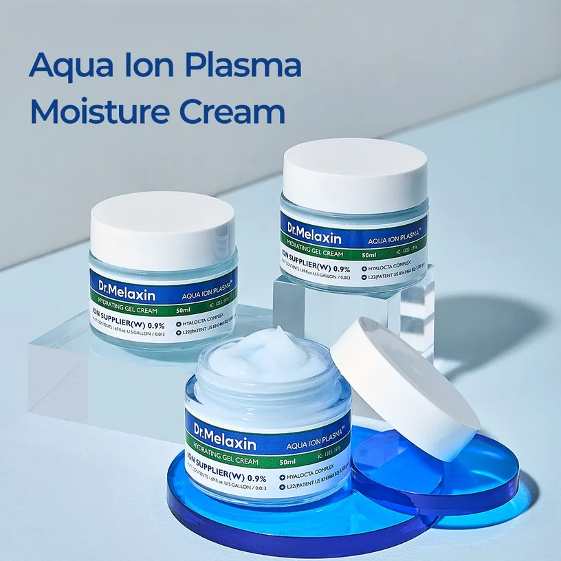 Aqua Ion Plasma Hydrating Gel Cream by Dr.Melaxin