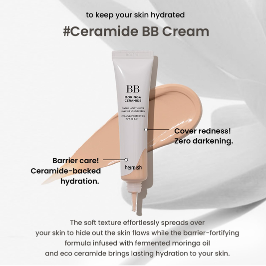 BB cream Moringa Ceramide with SPF 30 PA+++ by Heimish