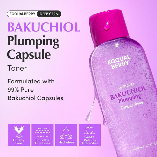 Bakuchiol Plumping Capsule Toner - Deep Cera by Eqqualberry