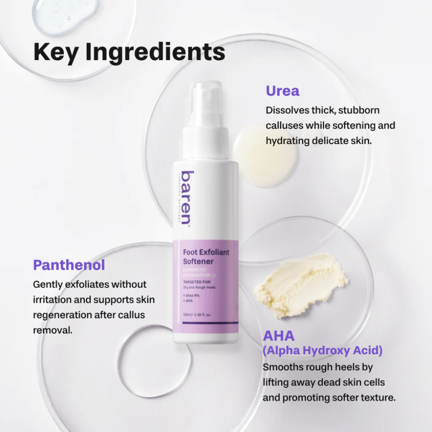 Foot Exfoliant Softener At-Home Kit by Baren