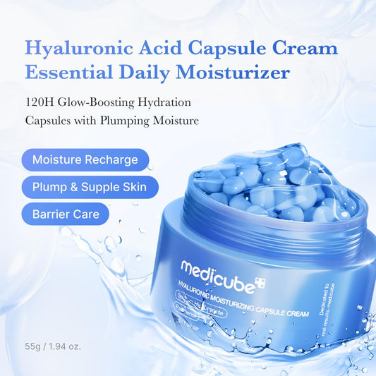 Hyaluronic Moisturising Capsule Cream by Medicube