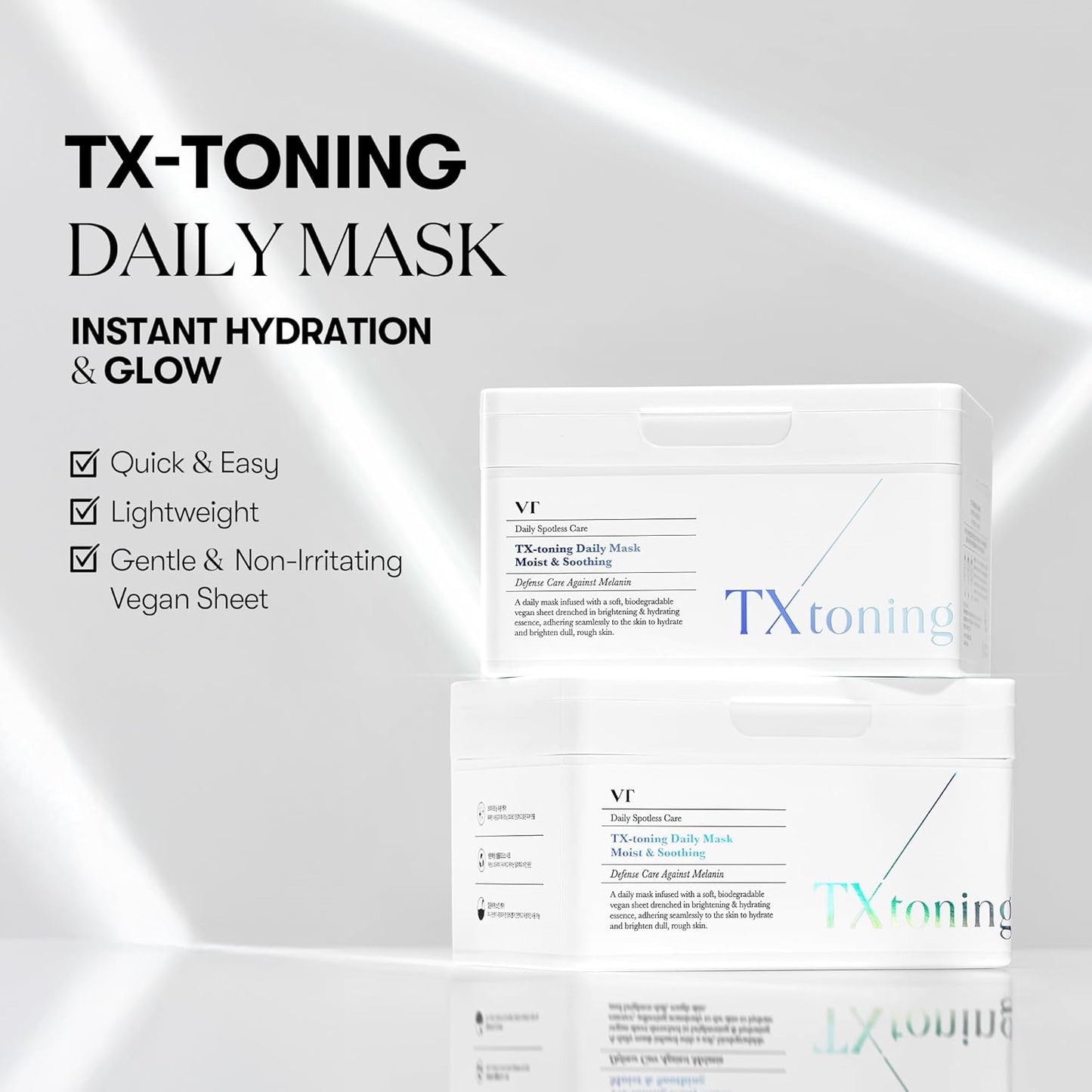 TX Toning Daily Mask - Moist and Soothing  by VT Cosmetics