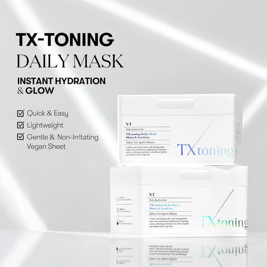 TX Toning Daily Mask - Moist and Soothing  by VT Cosmetics