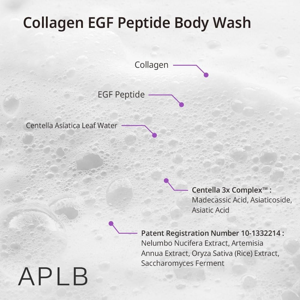 Collagen EGF Peptide Body Wash by APLB