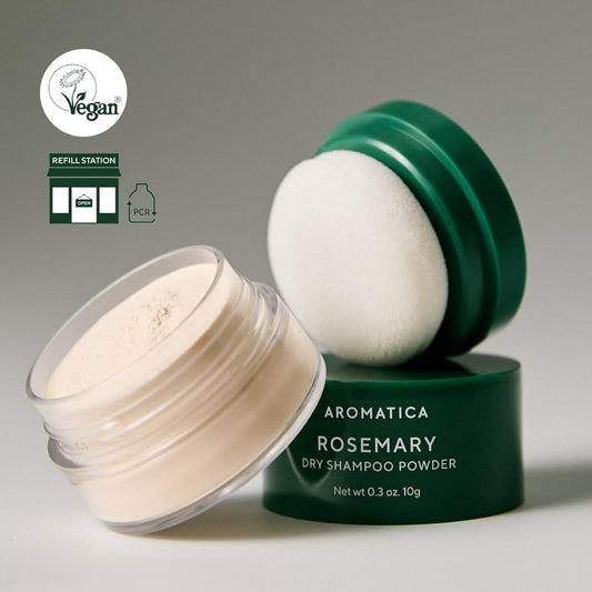Rosemary Dry Shampoo Powder by Aromatica