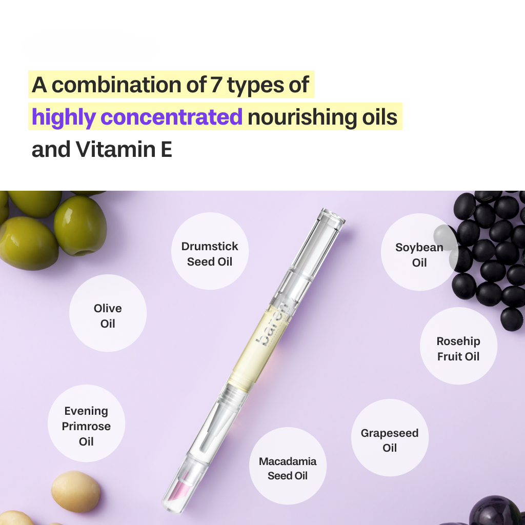 Dual Effect Nail and Cuticle Care Essence Oil Pen by Baren