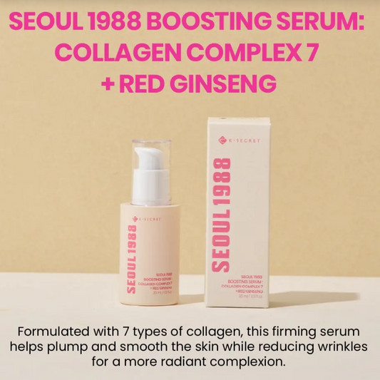 SEOUL 1988 Boosting Serum - Collagen Complex 7 + Red Ginseng by KSecret