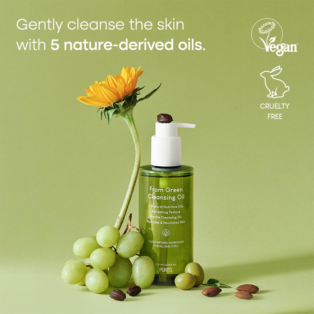 From Green Cleansing Oil - Facial Cleansing Oil by Purito