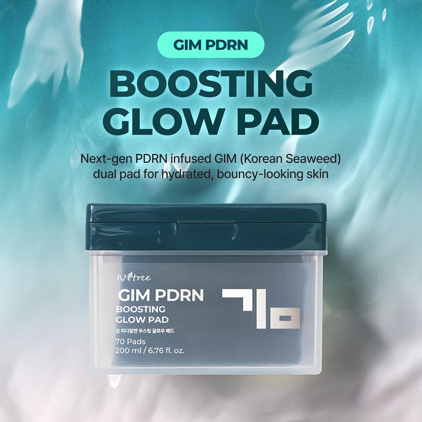 GIM PDRN Boosting Glow Toner Pad by Isntree