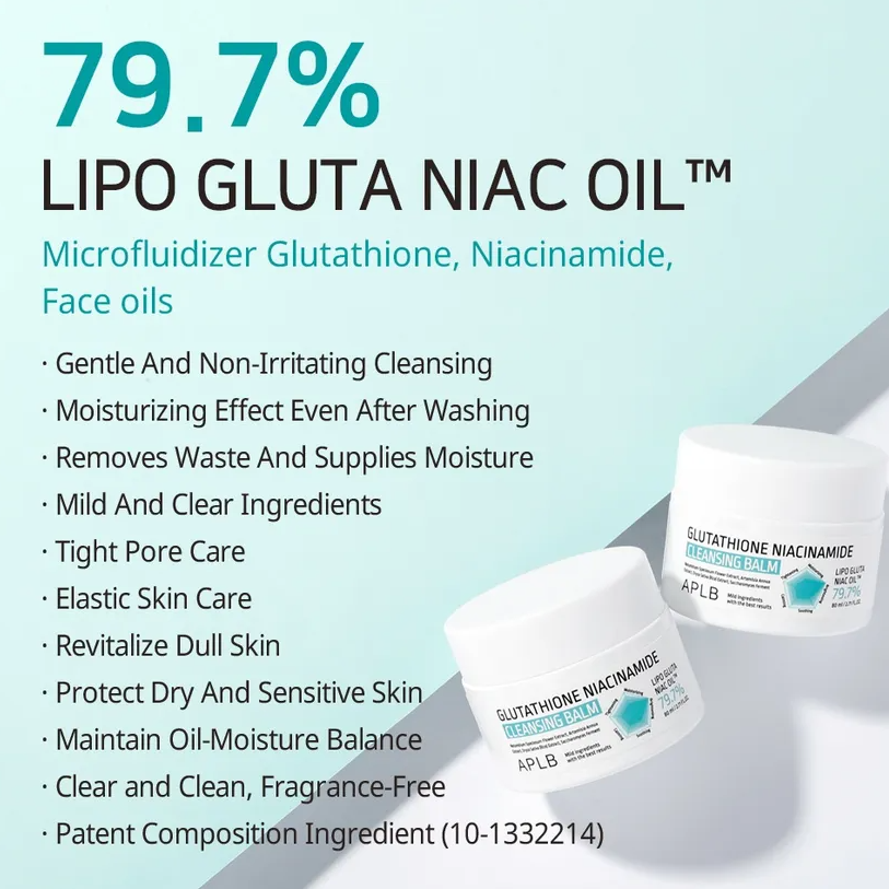 Glutathione Niacinamide Cleansing Balm by APLB