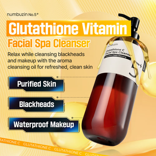 No.5 Glutathione C Facial Spa Cleanser by Numbuzin