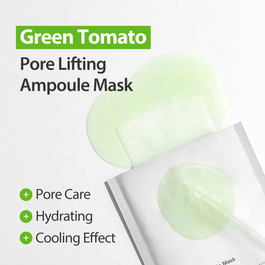 Green Tomato Pore Lifting Ampoule Mask by Sungboon Editor