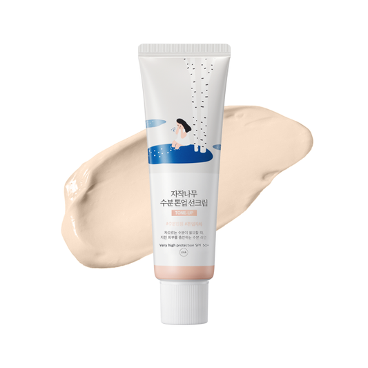 Солнцезащитный крем Birch Moisture Tone-Up от Round Lab