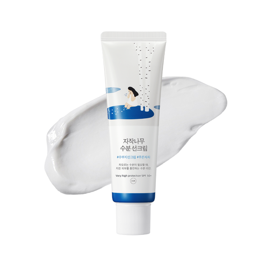 Birch juice moisturising sunscreen SPF50+/PA++++ by Round lab