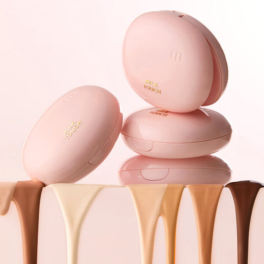 Тональный кушон для сияющей кожи с SPF50+/PA++++ от MilkTouch