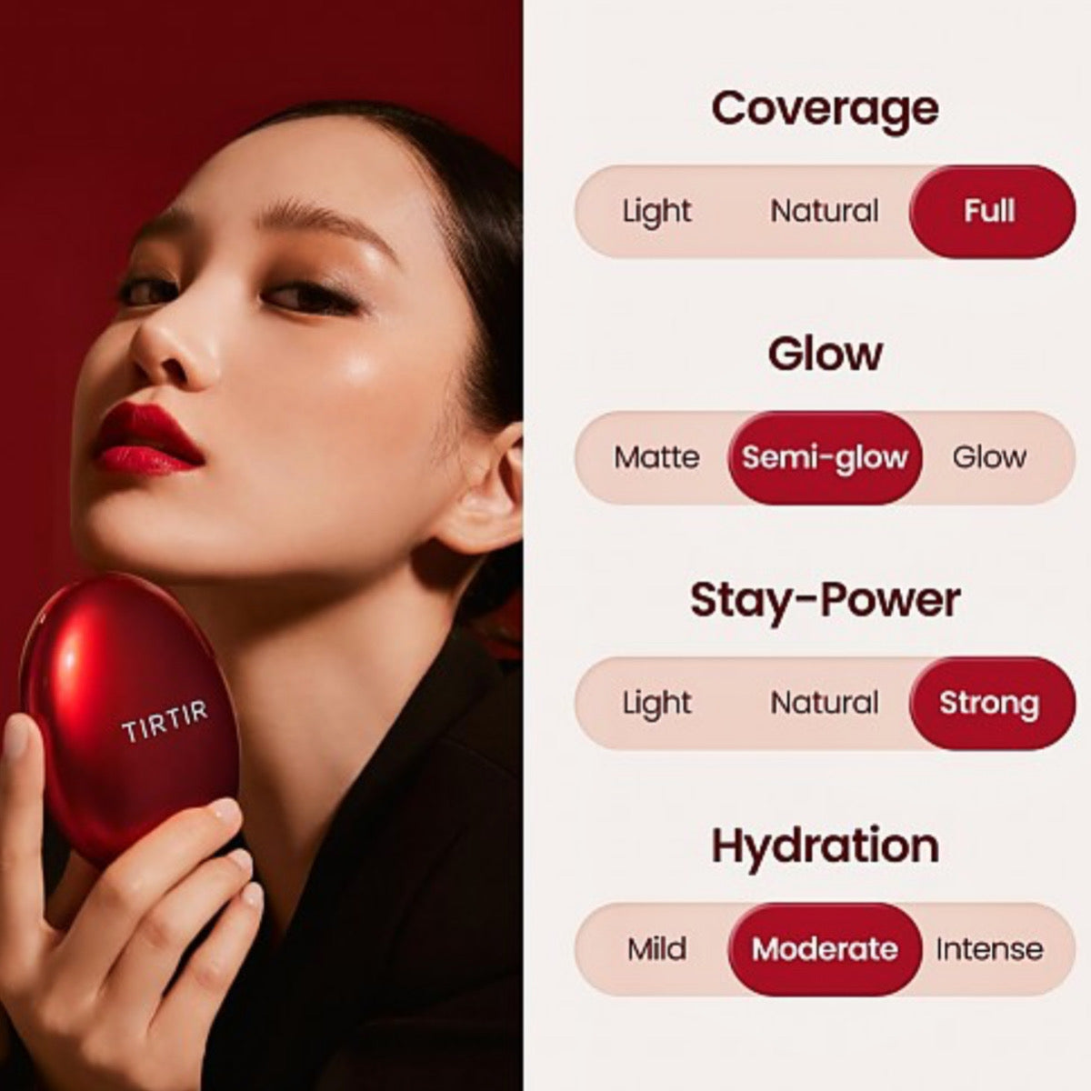 Кушон Mask Fit Red Cushion (2 оттенка на выбор) от TirTir