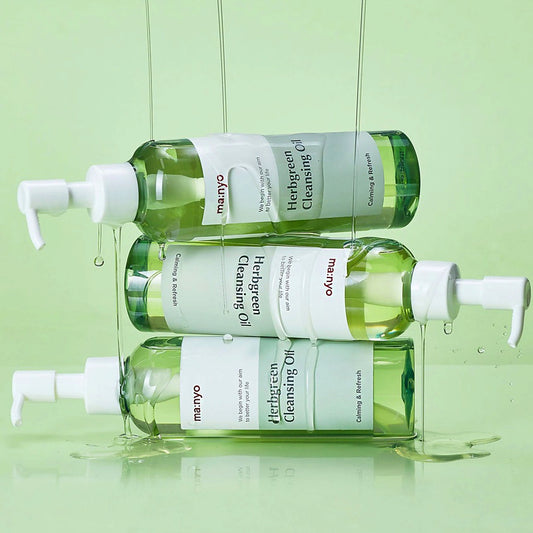 Herbgreen cleansing oil by Manyo