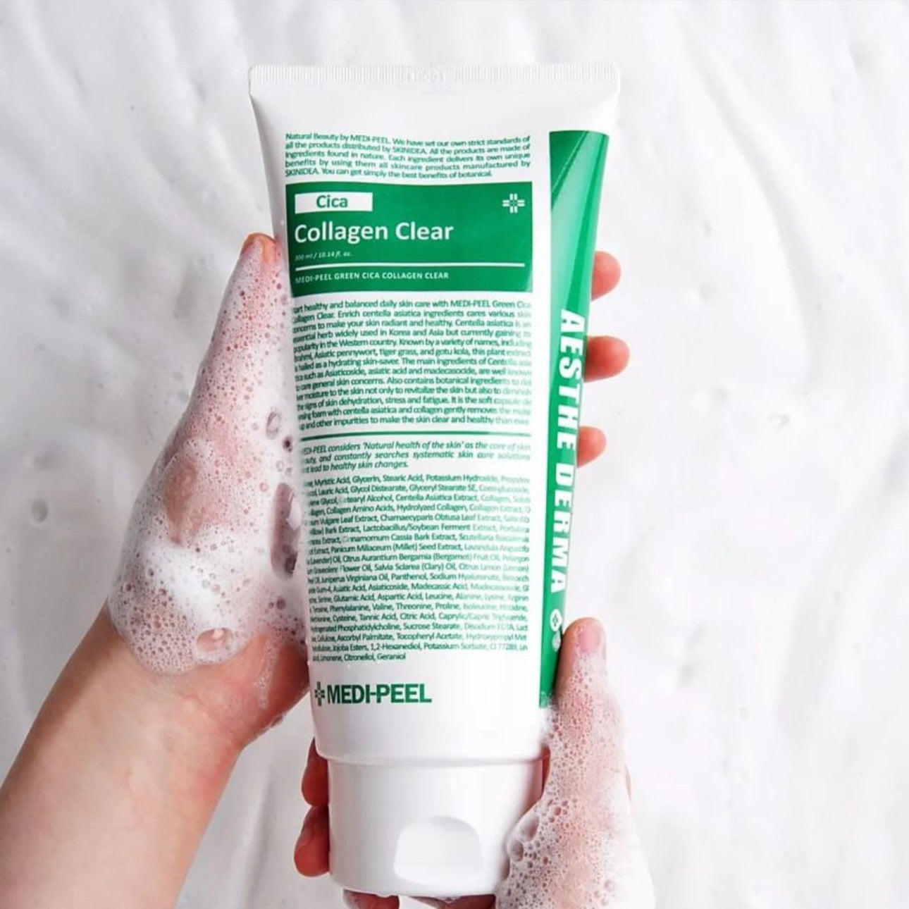 Cica Collagen clear foam for sensitive skin by Medi-peel
