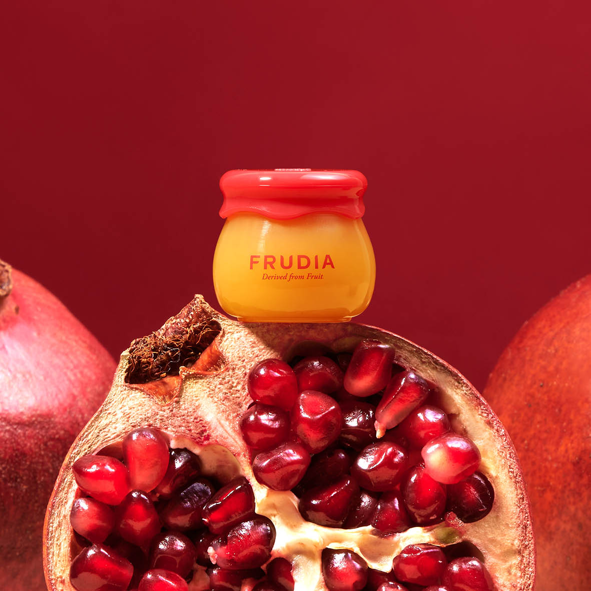 Pomegranate honey lip balm by Frudia