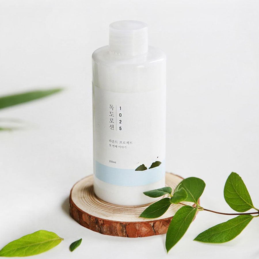 Dokdo moisture lotion by Round Lab