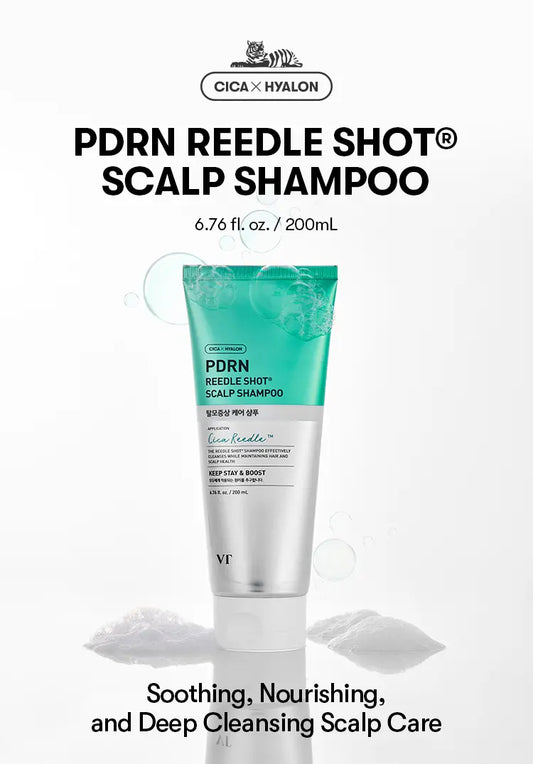 PDRN Reedle Shot Scalp Shampoo by VT Cosmetics
