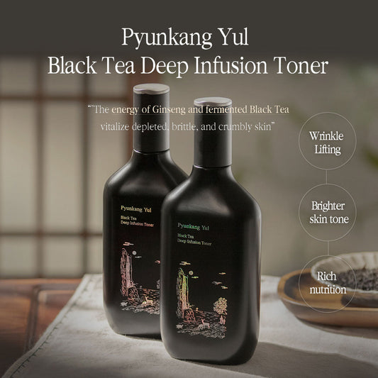 Тоник с черным чаем Deep Infusion от Pyunkang Yul