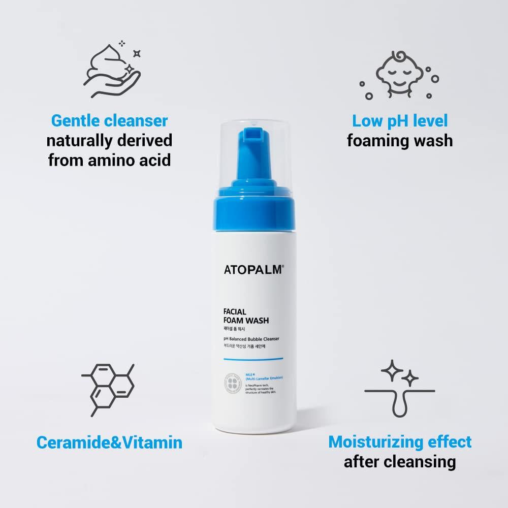 Facial Foam Wash by Atopalm