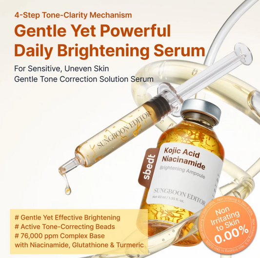 Kojic Acid Niacinamide Brightening Ampoule sbedt by Sungboon Editor