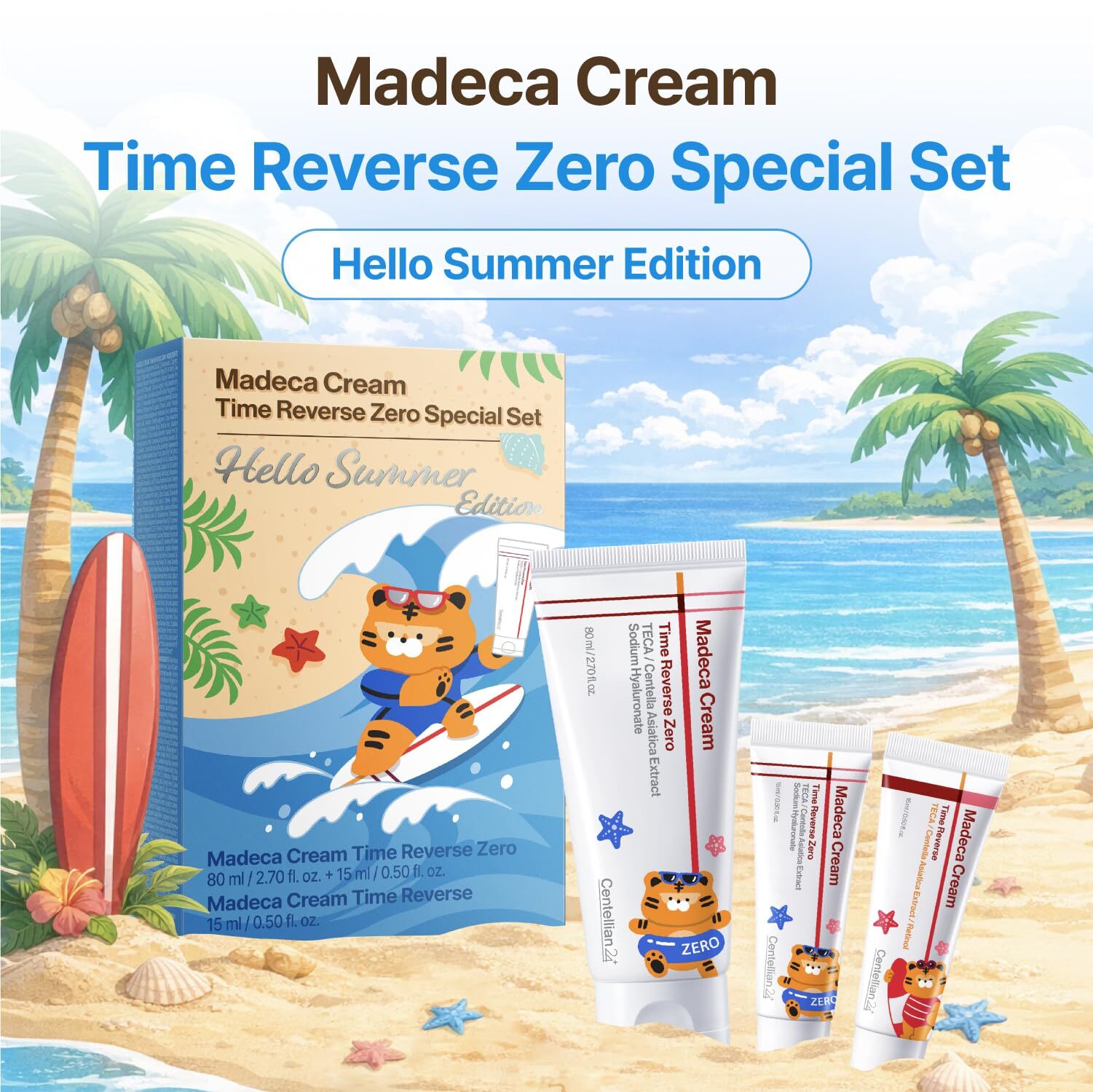 Hello Reverse Mask Madeca Cream Time Reverse Zero Special Set - Hello Summer Edition by C ...