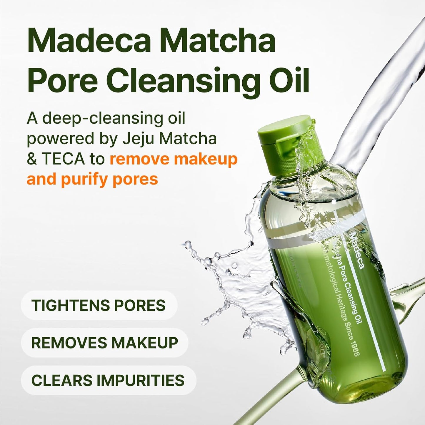 Madeca Matcha Pore Cleansing Oil by Centellian24