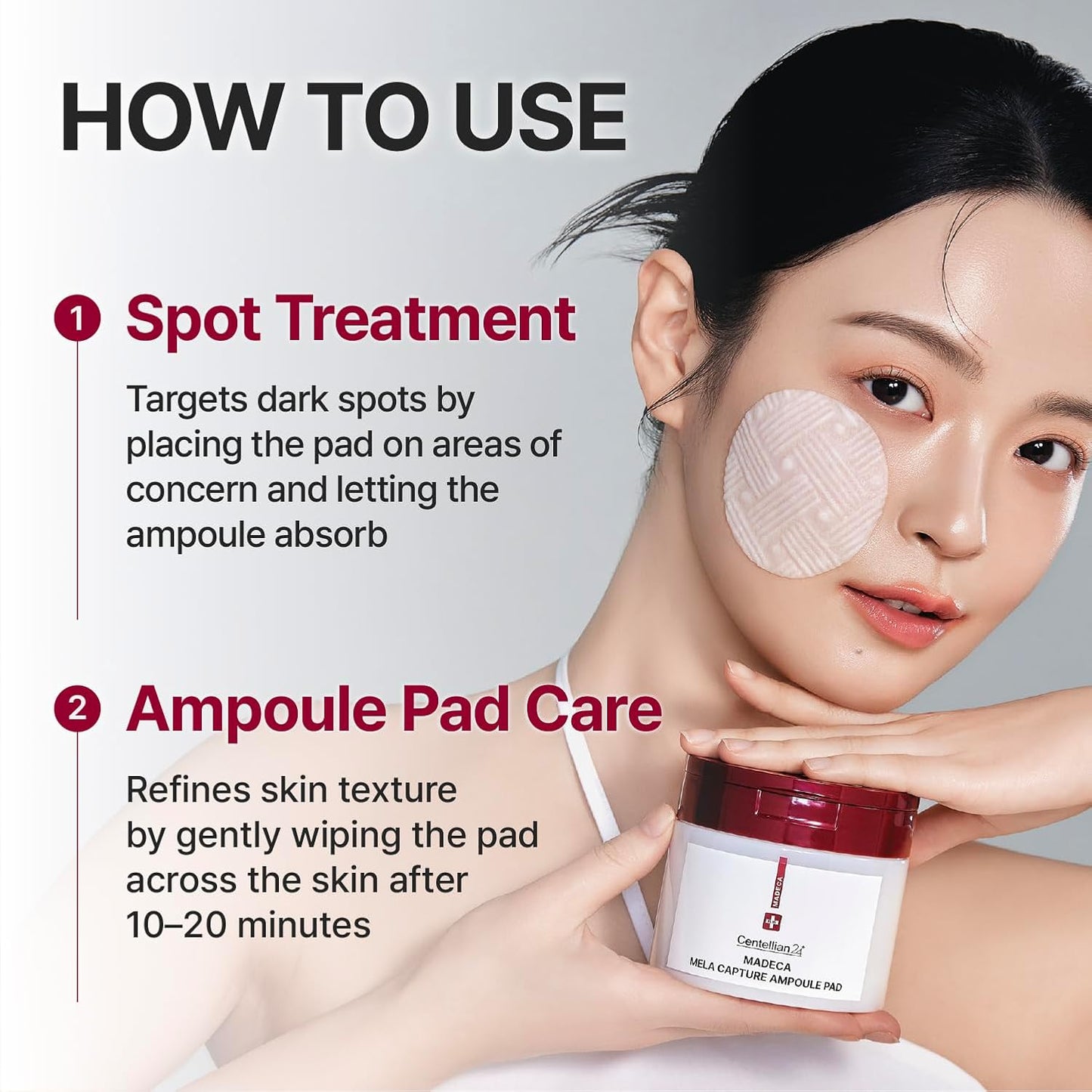 Madeca Mela Capture Ampoule Pad by Centellian24