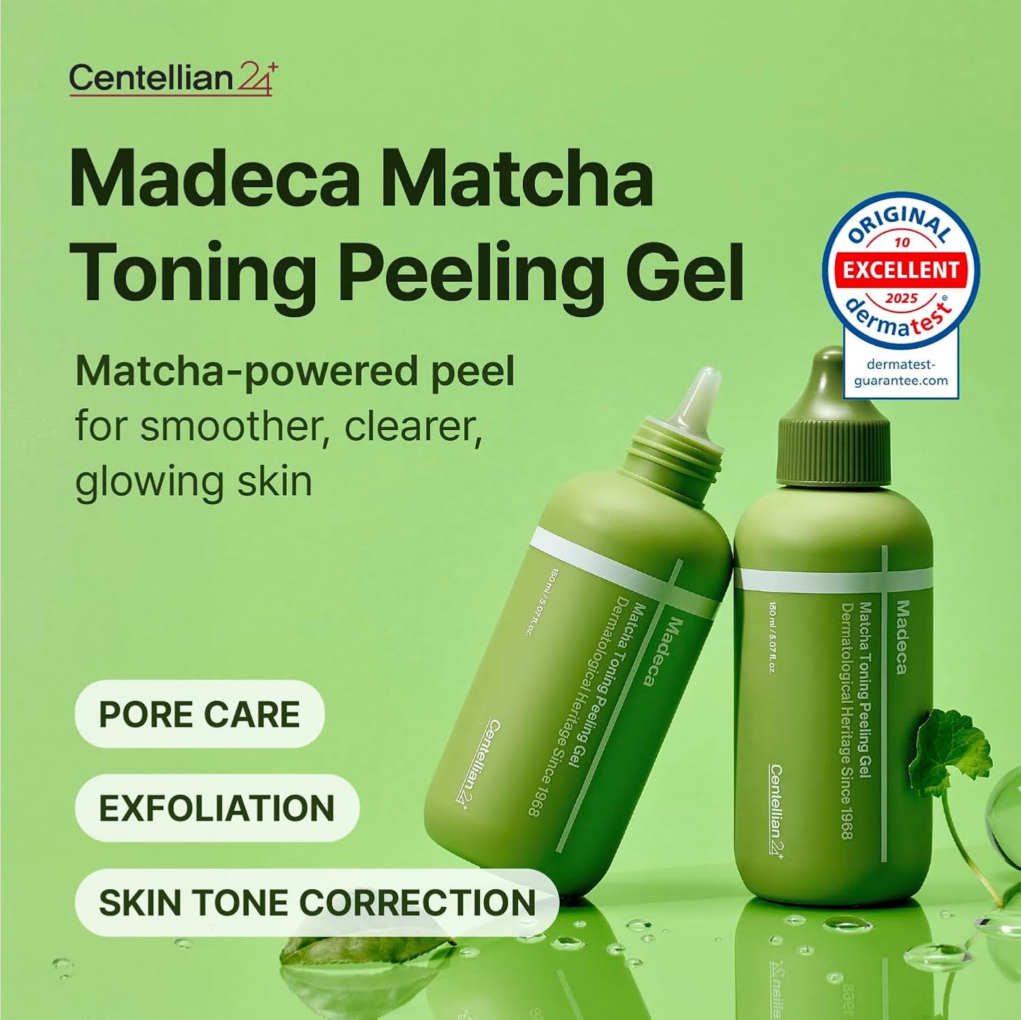 Madeca Matcha Toning Peeling Gel by Centellian24