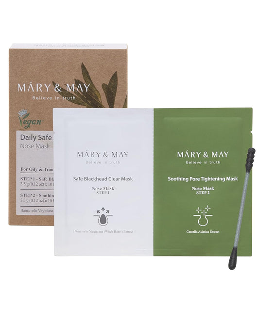 Daily Safe Black Head Clear Nose Mask by Mary & May