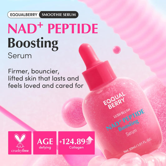 Nad+Peptide Boosting Serum - Lush Blush by EqqualBerry