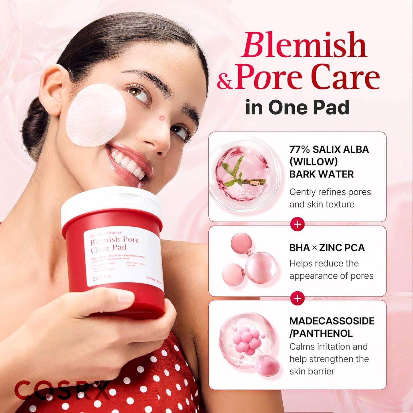 One Step Original - Blemish Pore Clear Pad by COSRX