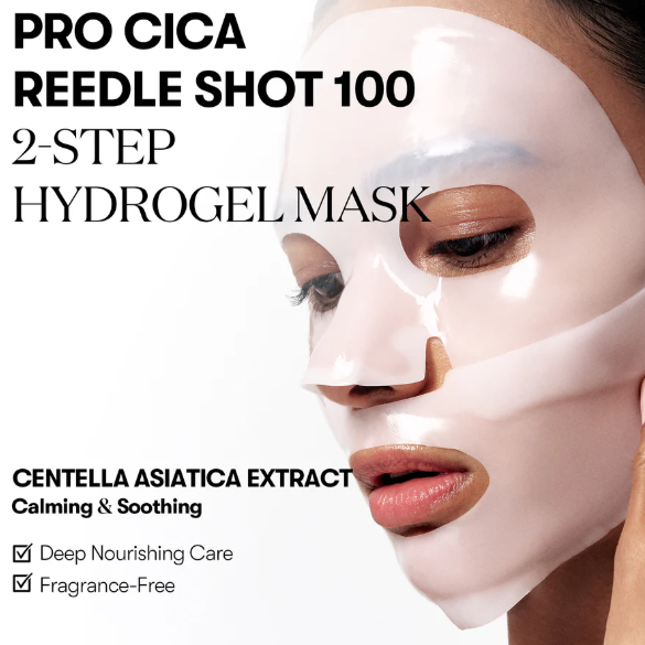 Pro Cica Reedle Shot 100 2 Step Hydrogel Mask by VT Cosmetics