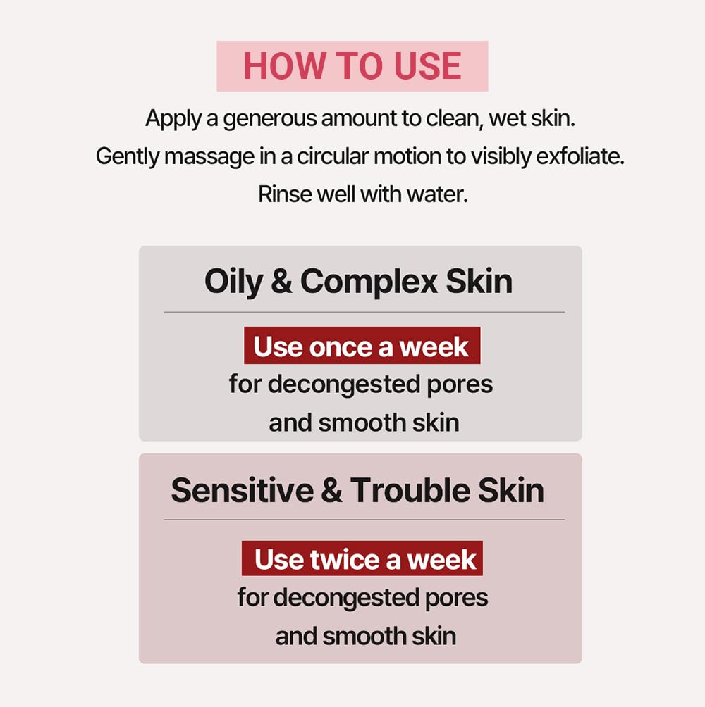 RX AHA BHA Enzyme Scrub - Facial Exfoliation by Heimish