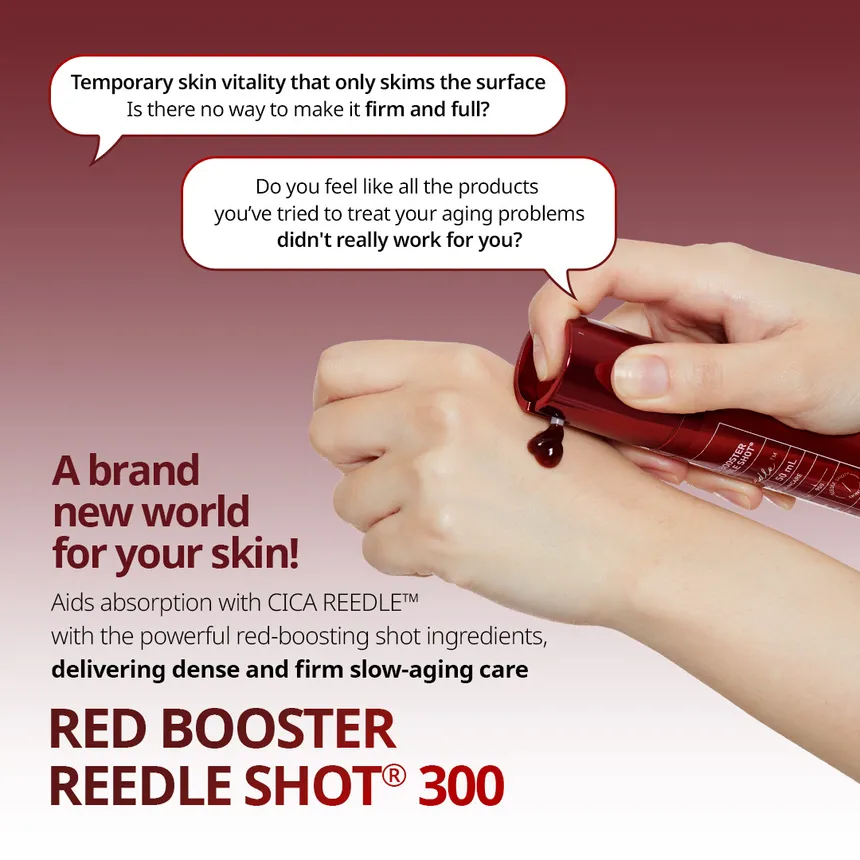 Red Booster Reedle Shot 300 by VT Cosmetics