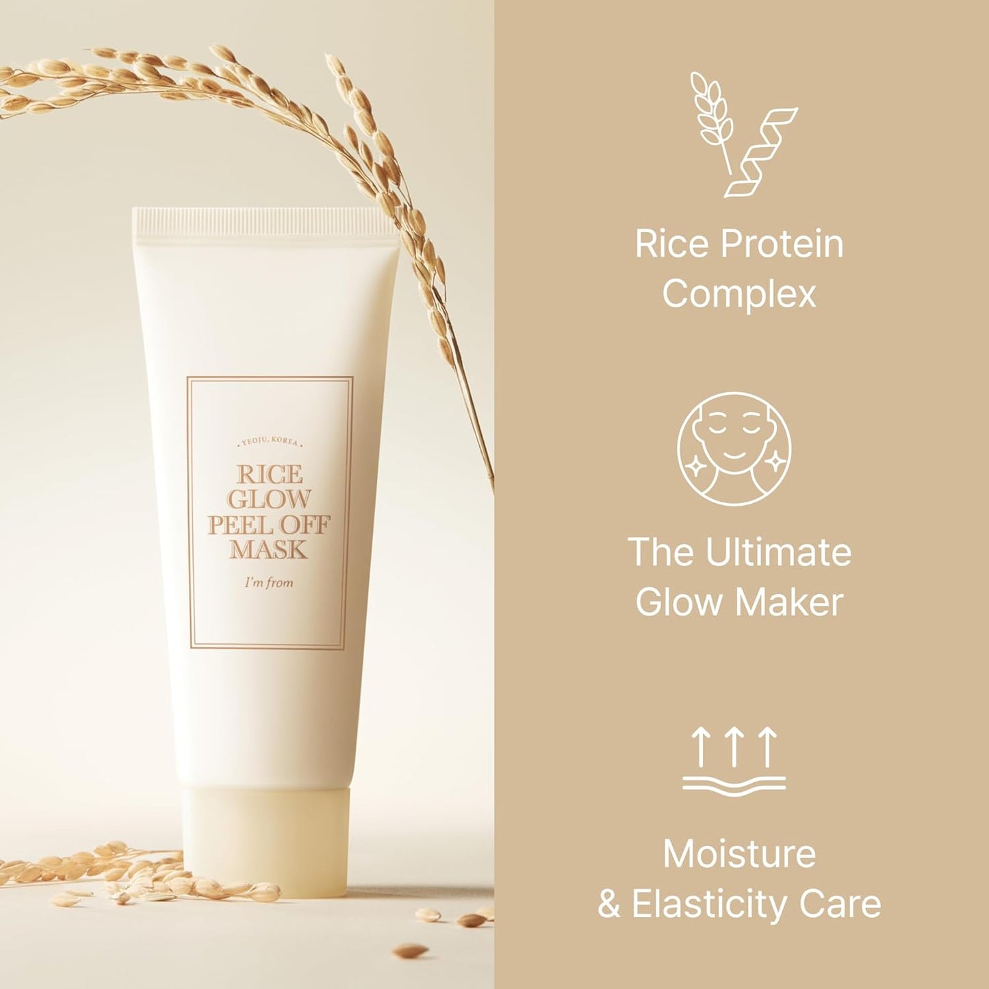 Rice Glow Peel Off Mask by I'm from