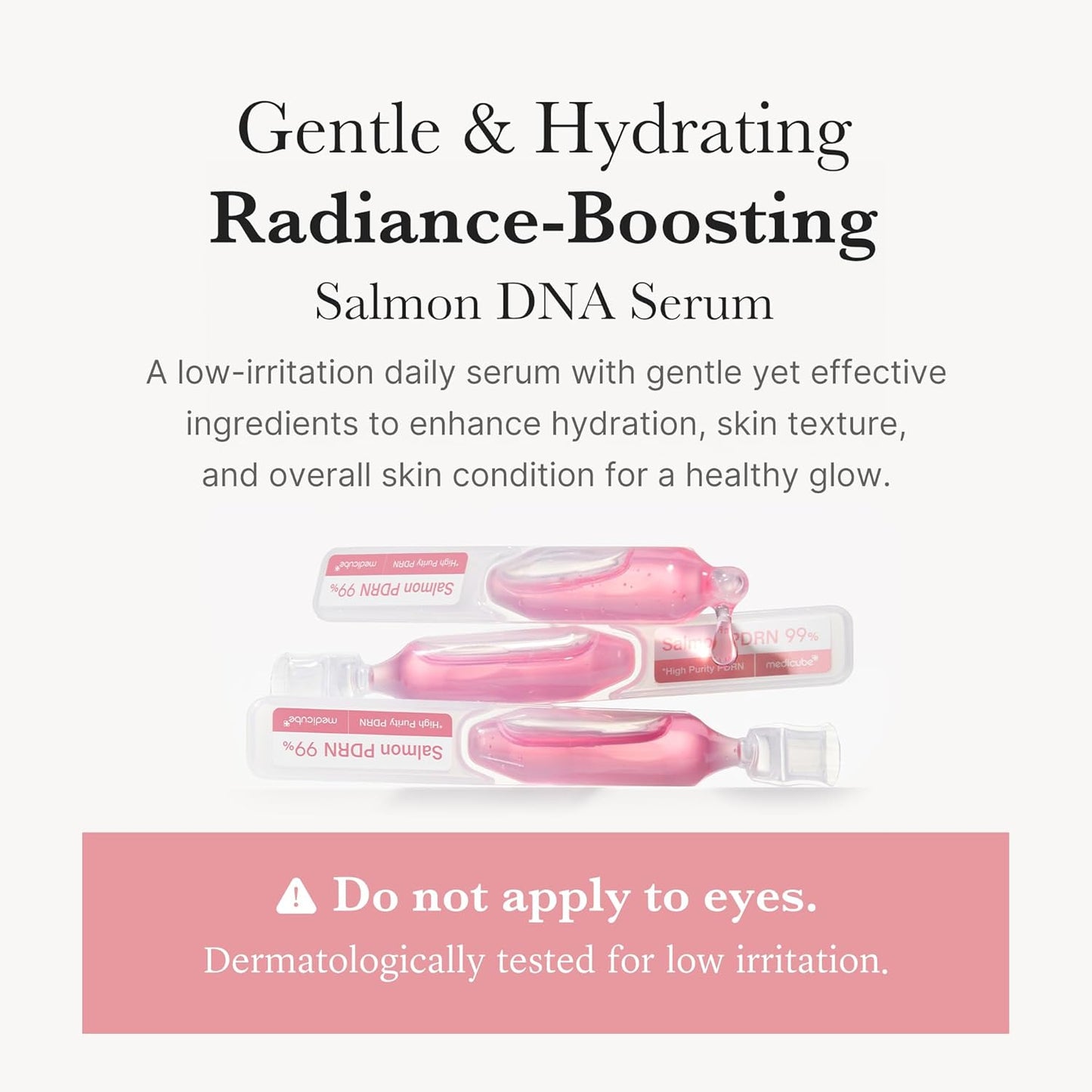 Salmon DNA PDRN Pink One Day Serum by Medicube