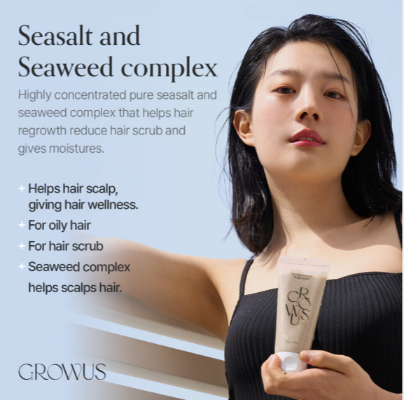 Sea Salt Therapy Scalp Scaler by GrowUs