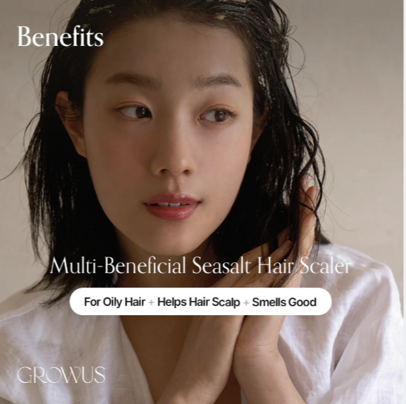 Sea Salt Therapy Scalp Scaler by GrowUs