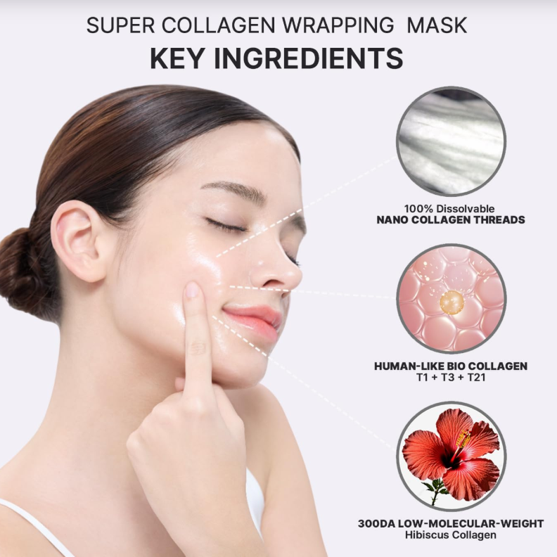 Super Collagen Wrapping Mask by Arocell