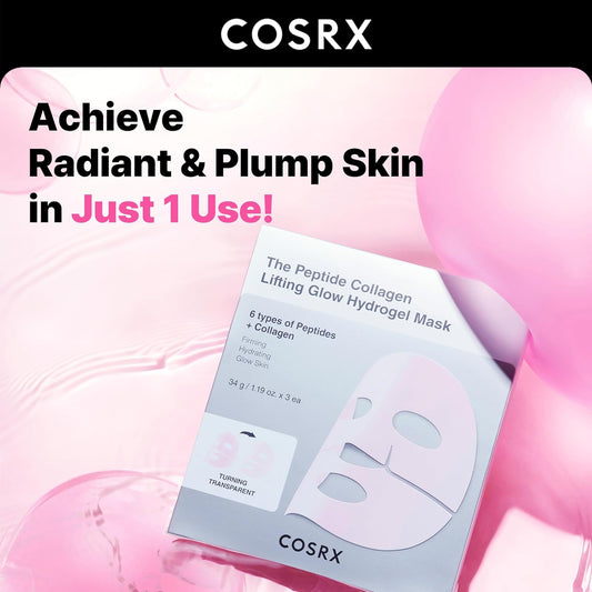 The Peptide Collagen Lifting Glow Hydrogel Mask by COSRX