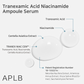 Tranexamic Acid Niacinamide Serum by APLB