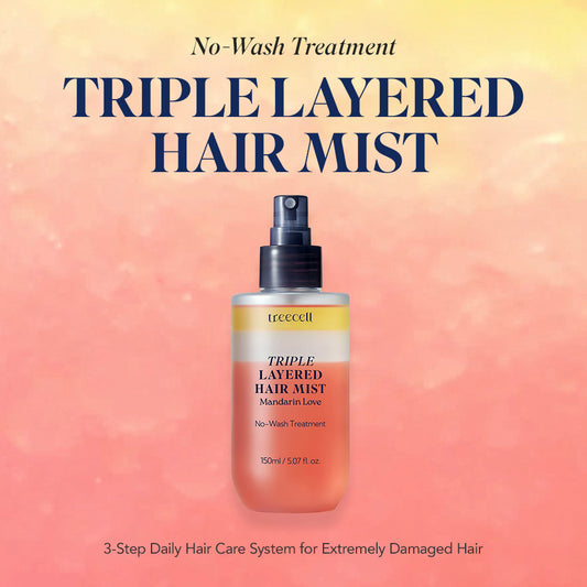 Triple Layered Hair Mist - Mandarine Love by Treecell
