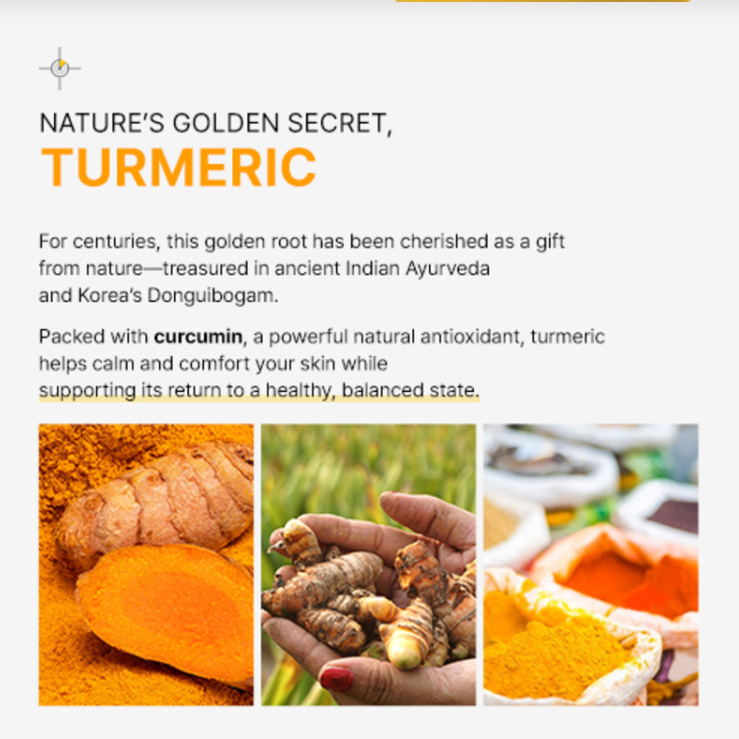 Turmeric Bubble Deep Mask by P.Calm