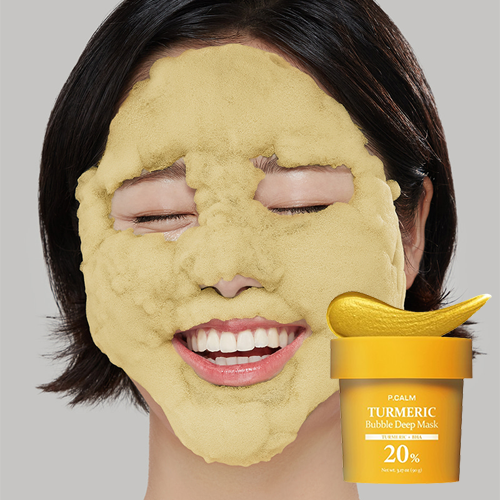 Turmeric Bubble Deep Mask by P.Calm