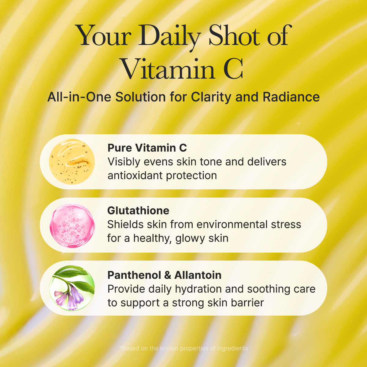 Vitamin C Booster Shot - Face & Eye Moisture by Arencia